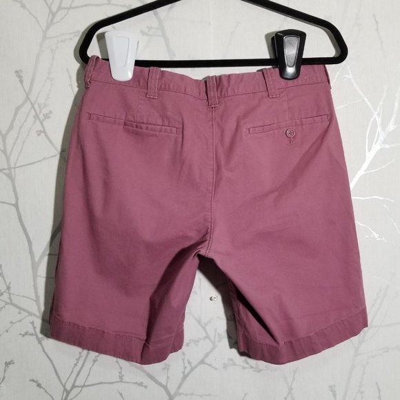 J. Crew Pink Flex Chino Shorts - Picture 2 of 3